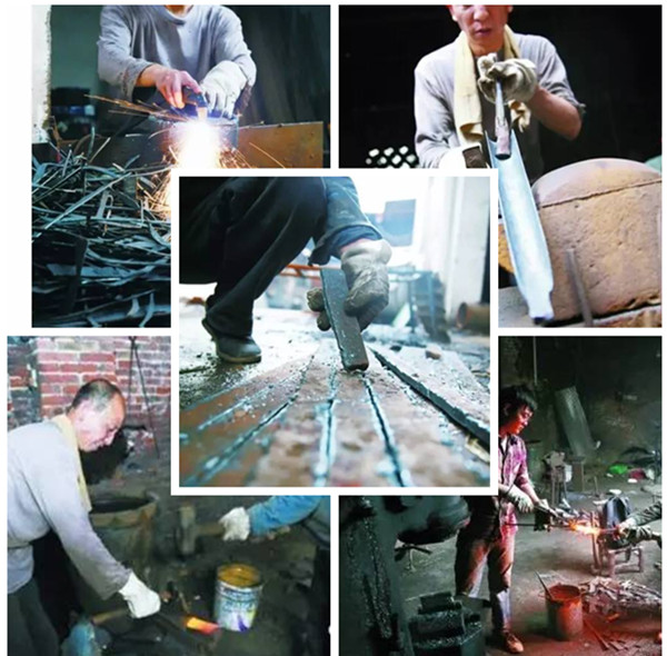 洛阳铲炼造流程