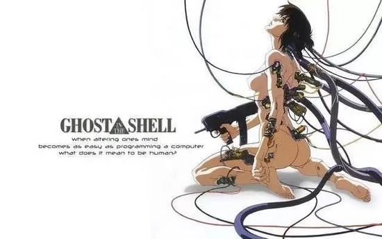 动画电影《攻壳机动队》的女主角素子就是一名全身高度机械化的人类丨ixdaily.com